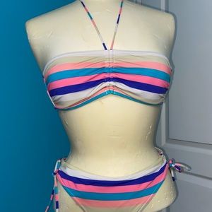 Stripped bikini like new
